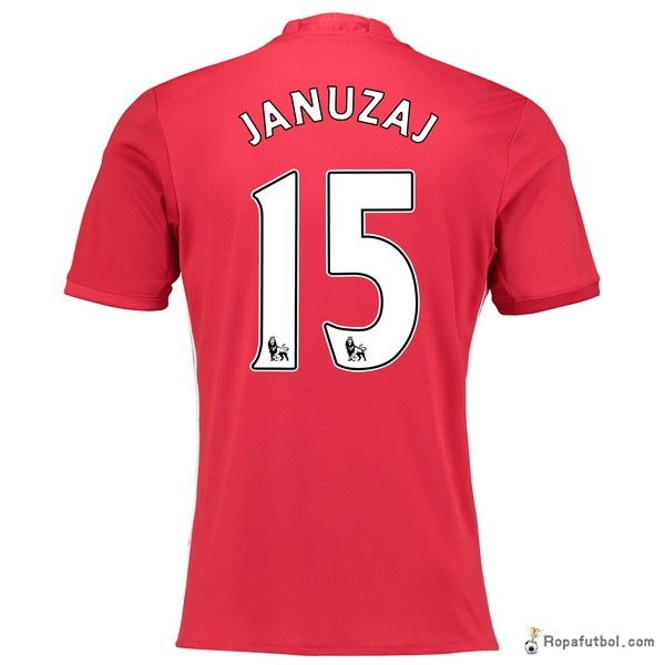 Camiseta Manchester United Replica Primera Ropa Januzaj 2016/17 Rojo